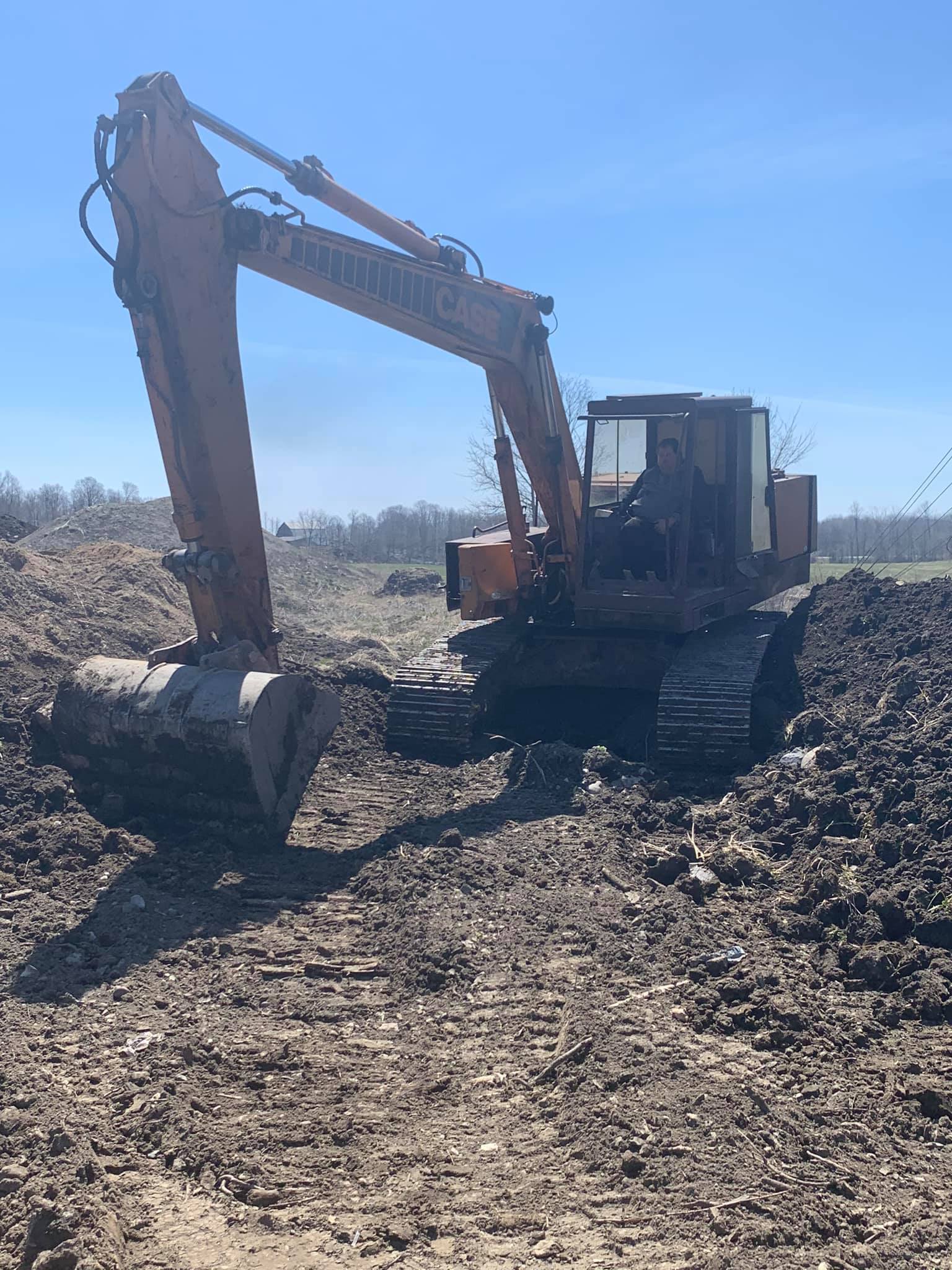 Excavation work